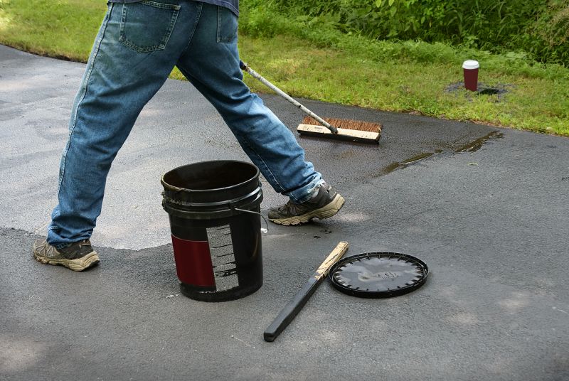 Driveway Concrete Sealing