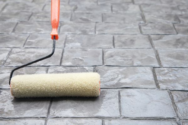 Stamped Concrete Sealing Service