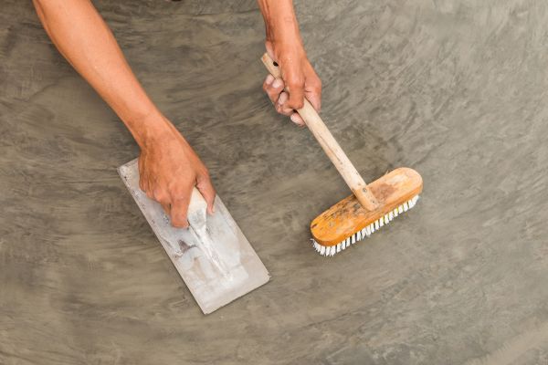 Concrete Walkway Staining Service